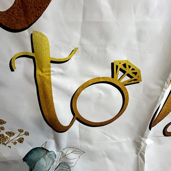 Bride to Be Photo Background Backdrop 00-2505 (2.1-1.5) Vinyl wedding - Picture 6 of 7